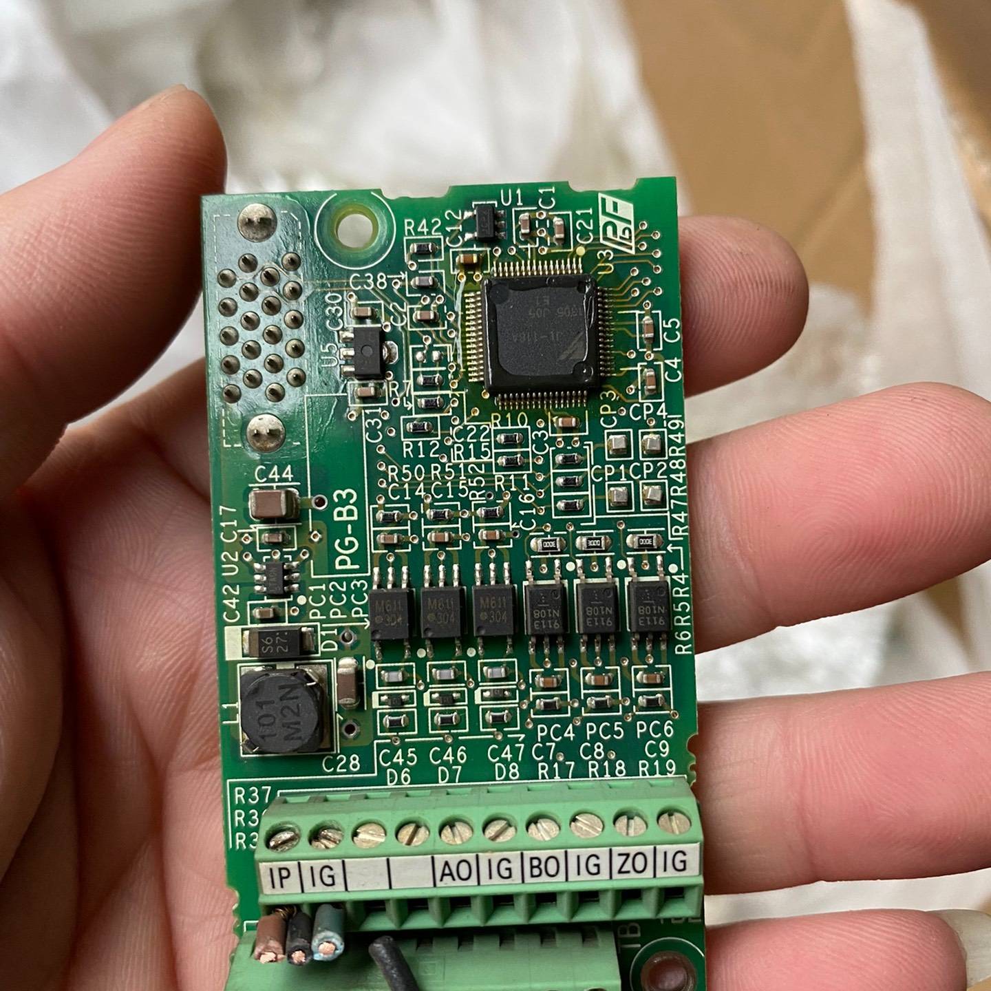 安川PG卡 PG-B3 成色嘎嘎新 嘎嘎漂亮