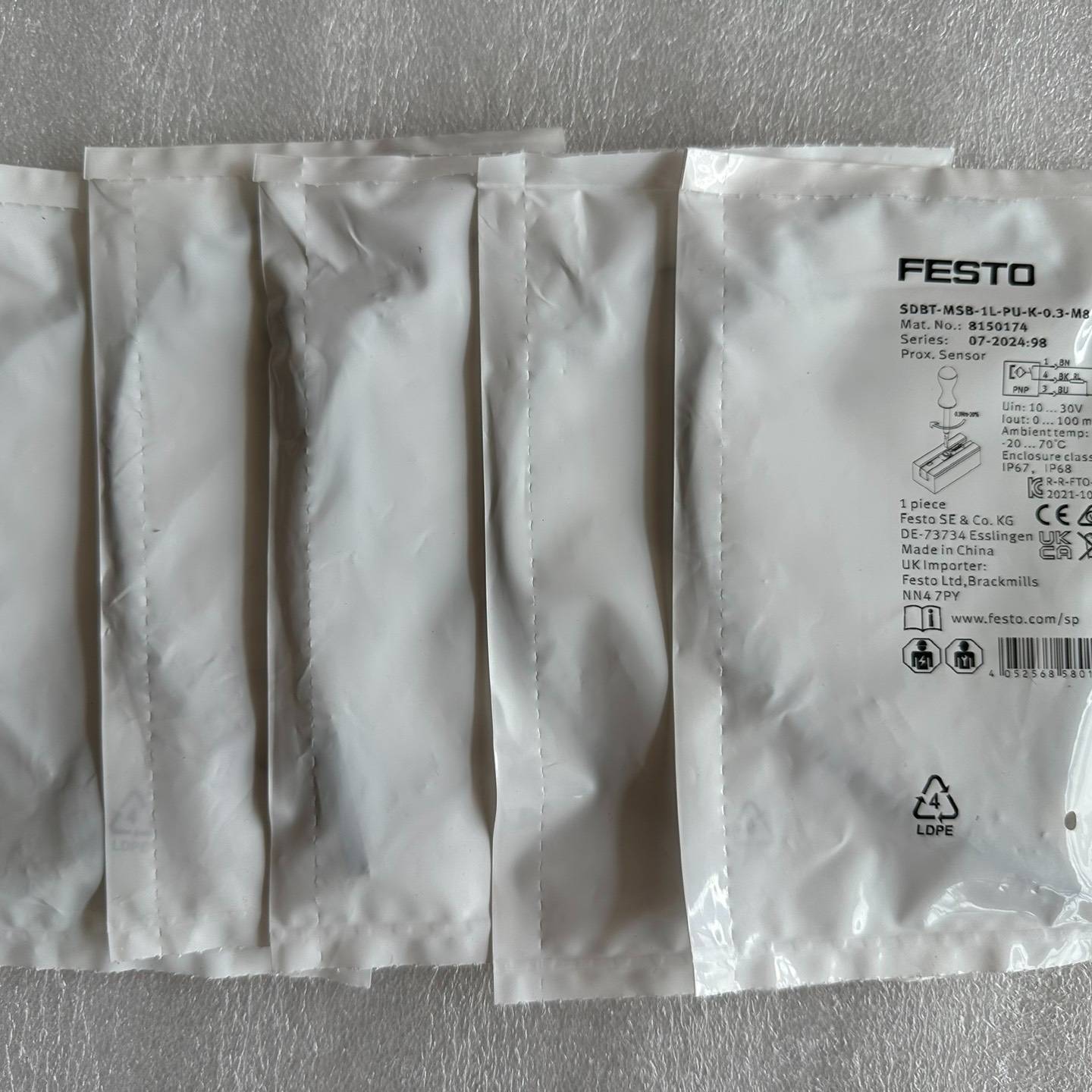 费斯托8150174 SDBT-MSB-1L-PU-K-0.