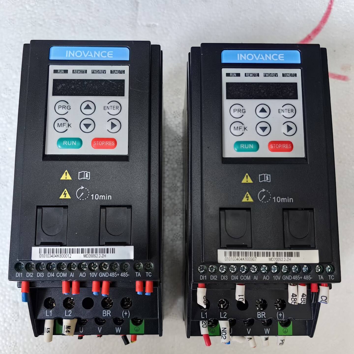 汇川变频器 型号MD200S2.2-ZH