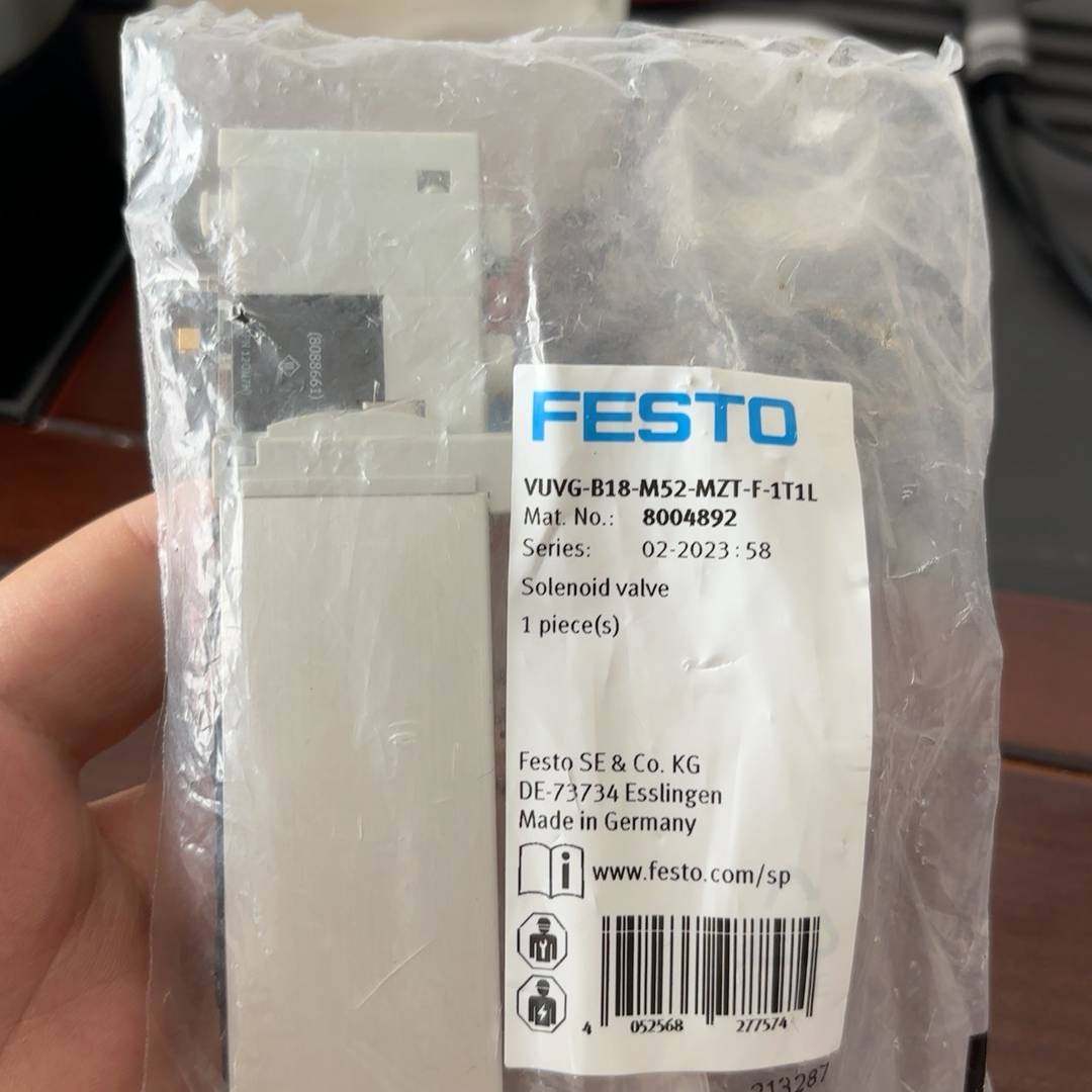 全新费斯托电磁阀VUVG-B18-M52-MZF-F-1T1