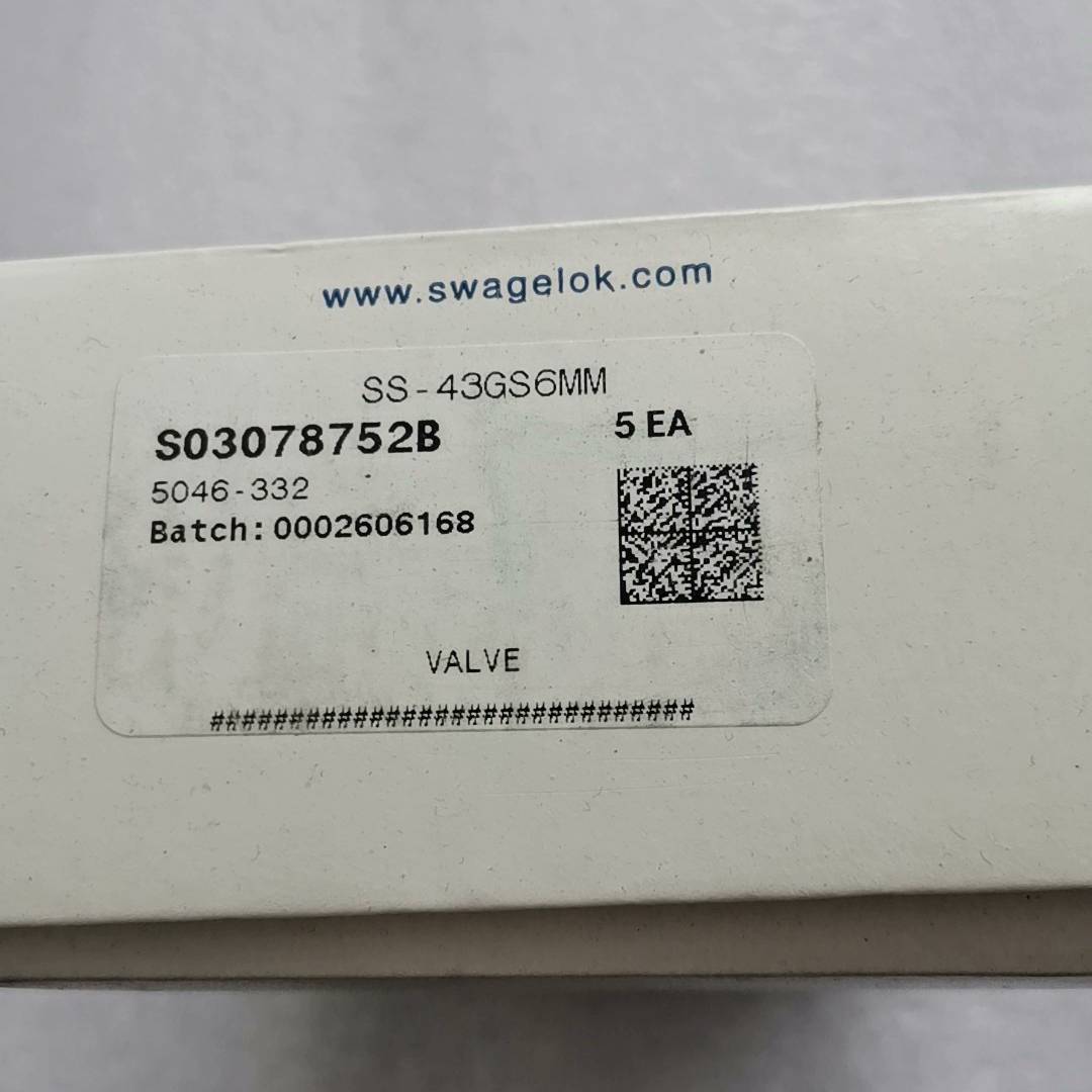 [议价]洛克SS-43GS6MM球阀