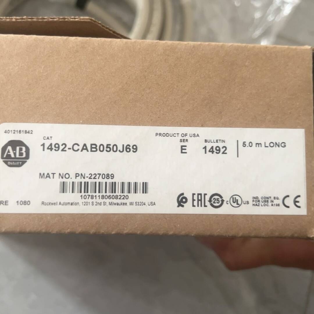 [议价]罗克韦尔AB连接线1492-CAB050J69,实物拍摄