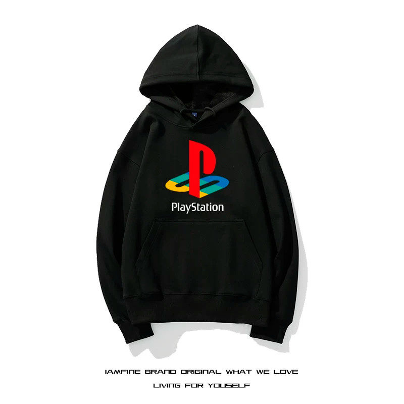 索尼游戏机ps4卫衣经典playstation周边连帽衫男周边休闲外套秋冬