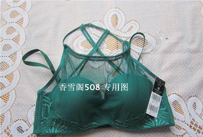 伊丝艾拉8876 B杯中厚杯性感美背聚拢抹胸式文胸专柜正品