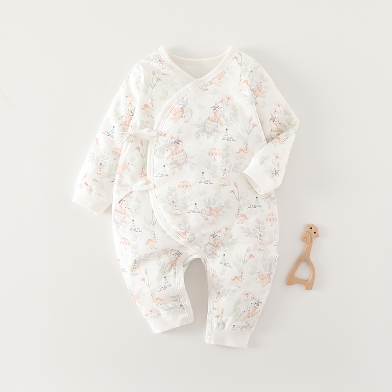 婴儿连体衣无骨纯棉A类