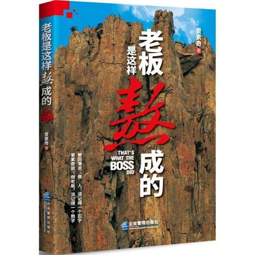 RT69包邮 老板是这样熬成的企业管理出版社管理图书书籍