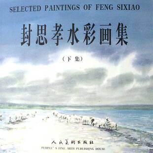 RT69 封思孝水彩画集人民社艺术图书书籍 包邮