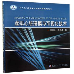 RT69包邮 虚拟心脏建模与可视化技术哈尔滨工业大学出版社医药卫生图书书籍