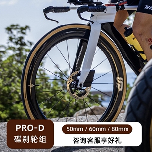 静藤轮组PRO系列碟刹碳辐条公路轮组碳纤维轮组欧洲车队同款轮组