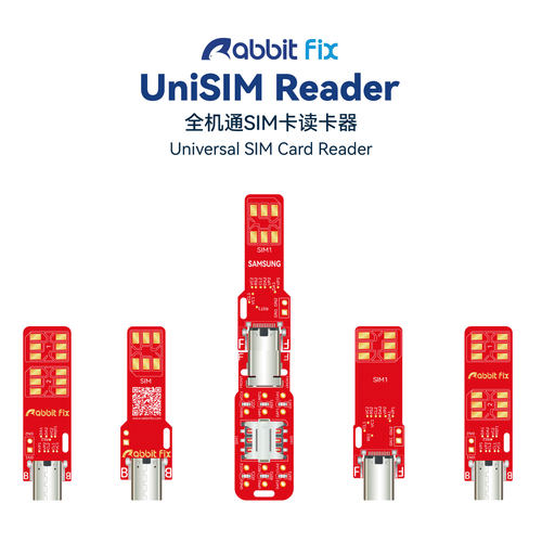 维修兔RabbitFix全机通SIM卡测试小板苹果安卓全机型读卡器