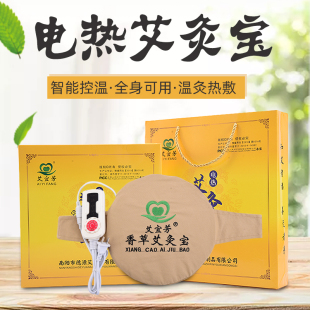 防火型艾灸宝暖宫护腰带电加热热敷包 艾宜芳家用艾草温灸器升级版