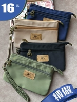 Брезент, ткань, бумажник подходит для мужчин и женщин, длинная маленькая сумка клатч, мобильный телефон, брелок для ключей, монеты