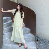 时尚套装两件套裙子套装女2C512-7215-P170-控278，女装套装/套裙，昱喆服饰