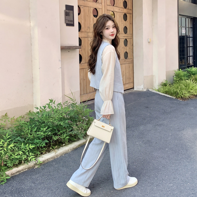 现货时尚套装两件套马甲裤子2C512-902-P165-K228,女装套装/套裙,昱喆服饰