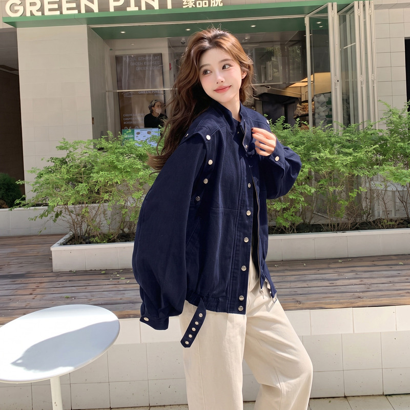 现货可拆卸短外套女2C512-1101-P160-K248,女装短外套,昱喆服饰