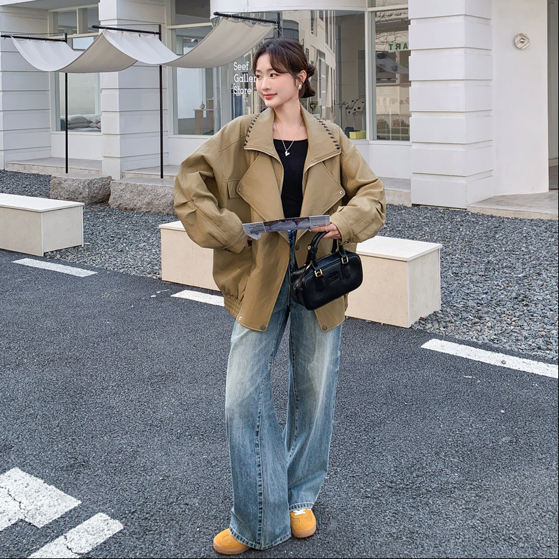 现货皮衣外套女2C512-7007新款P205控318,商品下架区,昱喆服饰