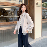 现货短外套女网纱拼接2C512-7027-P175-K288，女装套装/套裙，昱喆服饰