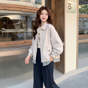 现货 短外套女网纱拼接 2C512-7027-P175-K288图片