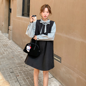 现货 2C512 春两件套连衣裙女裙子 802新款 P155 控218图片
