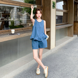 时尚套装女牛仔套装两件套2C512-7207-P150-248，女装套装/套裙，昱喆服饰