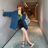 196现货牛仔短外套A166新款P135控188，女装短外套，昱喆服饰