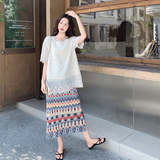 时尚套装两件套女装夏装2C512-7211-P175-控288，女装套装/套裙，昱喆服饰