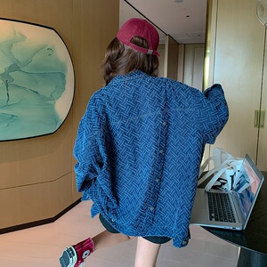196现货 牛仔短外套 A166新款 P135 控188图片