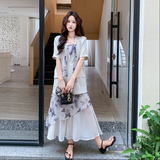 时尚套装裙两件套2C512-7221-P195-控318，女装套装/套裙，昱喆服饰