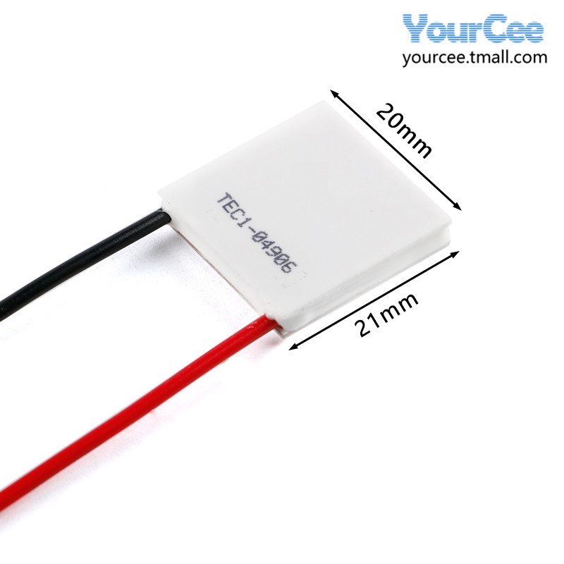 TEC1-0e4901/2/3/5/6半导体制冷片5V/1A/5W小功率锂电池便携制冷