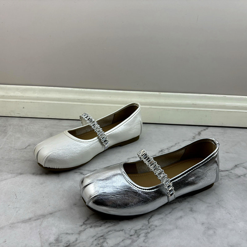 撤柜断码处理女鞋2025夏季新款时尚舒适休闲平底一字带浅口女单鞋,女鞋,玛丽珍鞋,淘宝优惠券,粉丝福利购,淘宝优惠卷