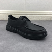 撤柜断码 圆头深口系带商务百搭休闲男皮鞋 处理真皮男鞋 2021夏新款