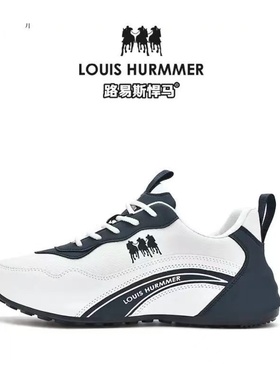 LOUISHURMMER路易斯悍马高端百搭时尚潮流休闲手工定制软底帕拉鞋