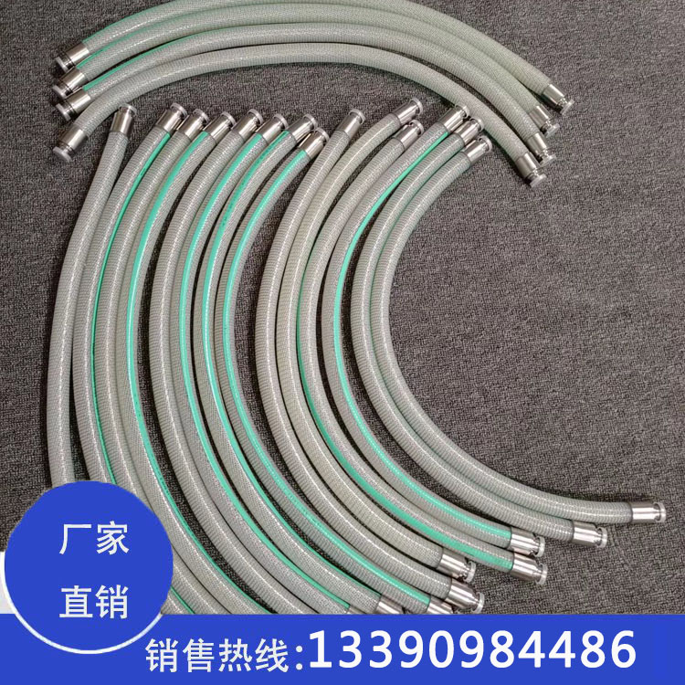 卫生级透明钢丝硅胶管耐高温牛奶灌装食品级fda软管 生物制药软管