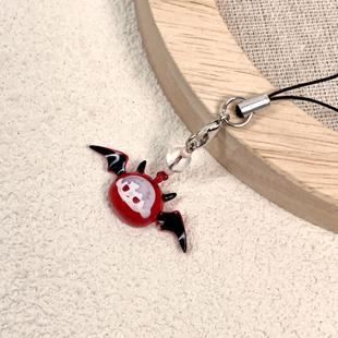 恋与深空周边秦彻暗黑魔魔团挂件卡通百搭新款手机女包包个性挂件