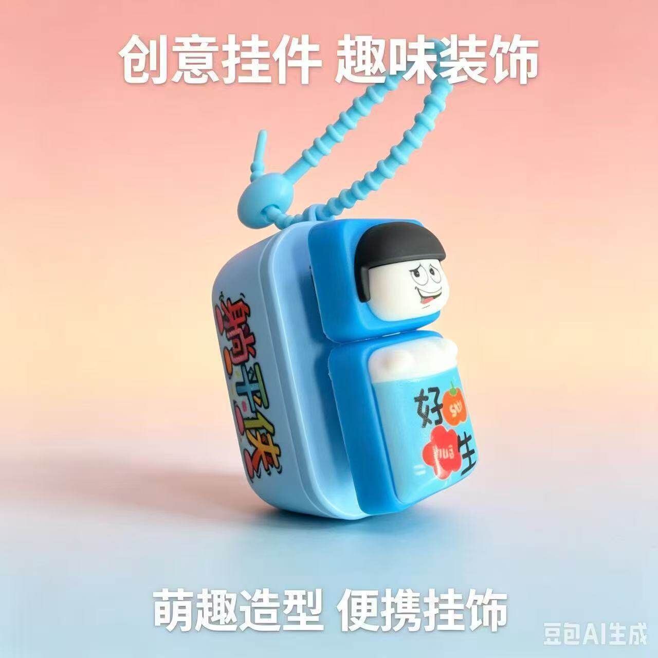 卡通钥匙扣学生书包挂件小礼物