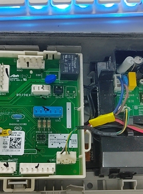 适用于比弗利洗衣机VDL1D100ITY4 主板面板粉盒17138100016708