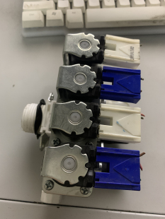 适用s下全自动洗衣机XQB75 电磁阀原装 XQG80 EA8122 F741U进水阀
