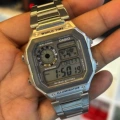 Ae-1200Whd-7A Gray Frame Stainless Steel Strap