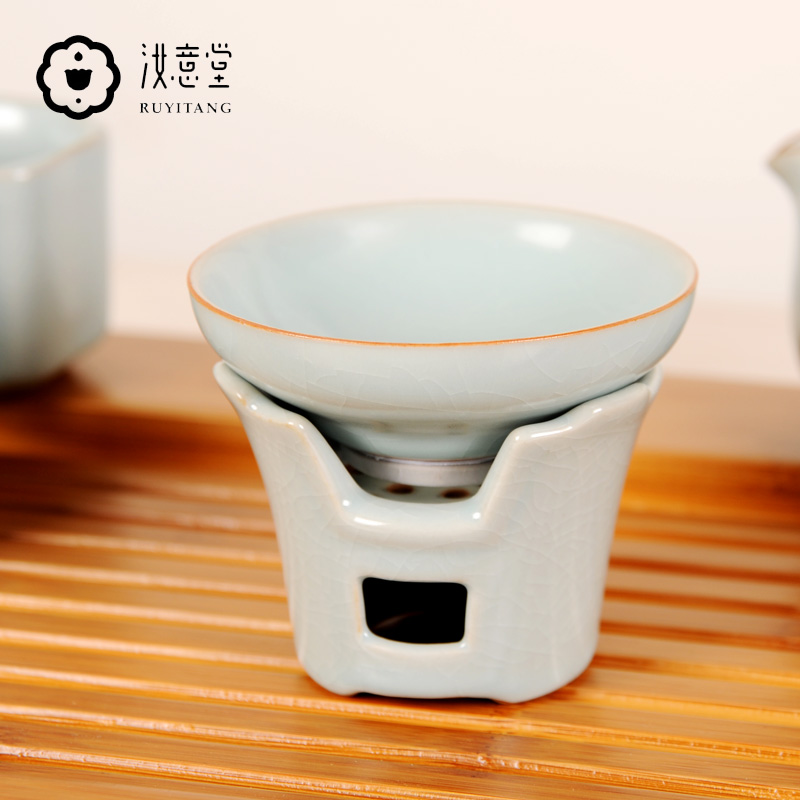清仓汝窑茶漏陶瓷茶滤茶叶过滤网滤茶器过滤器功夫茶茶具配件茶隔