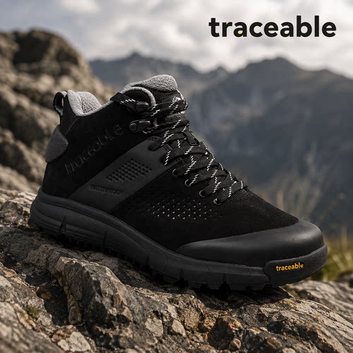 traceable高帮防滑防水登山鞋