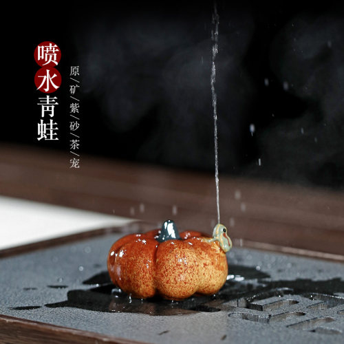 两笔宜兴茶宠摆件手工