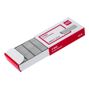 得力订书钉0012钉书针 订书机钉子 钉书针12#装办公文具用品装订标准通用型订书针12号钉书针办公用学生用