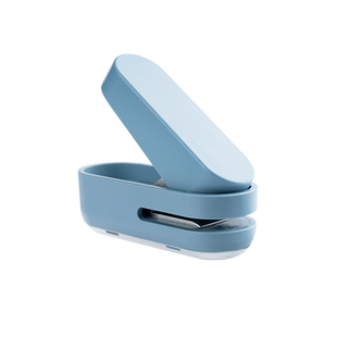 得力打孔器圆环孔小型打孔机单孔手动活页本装订纸张文件卡片本子圆形打洞文具diy打洞器迷你a4纸手账幼儿园