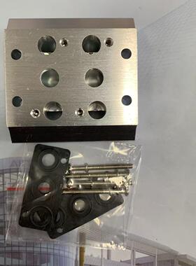 亚德客型汇流板阀板100M2F 100M3F 100M5F 100M4F 400M3F 400M6F