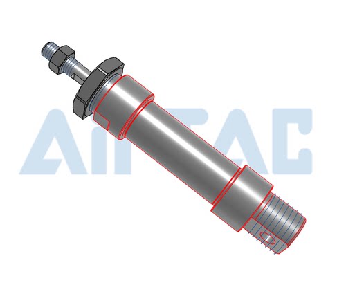 B01移印机行业气缸B01-MAC20X25X50X75X100X125X150X175X200SCM