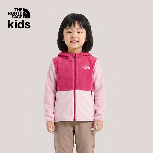 北面幼童保暖抓绒外套