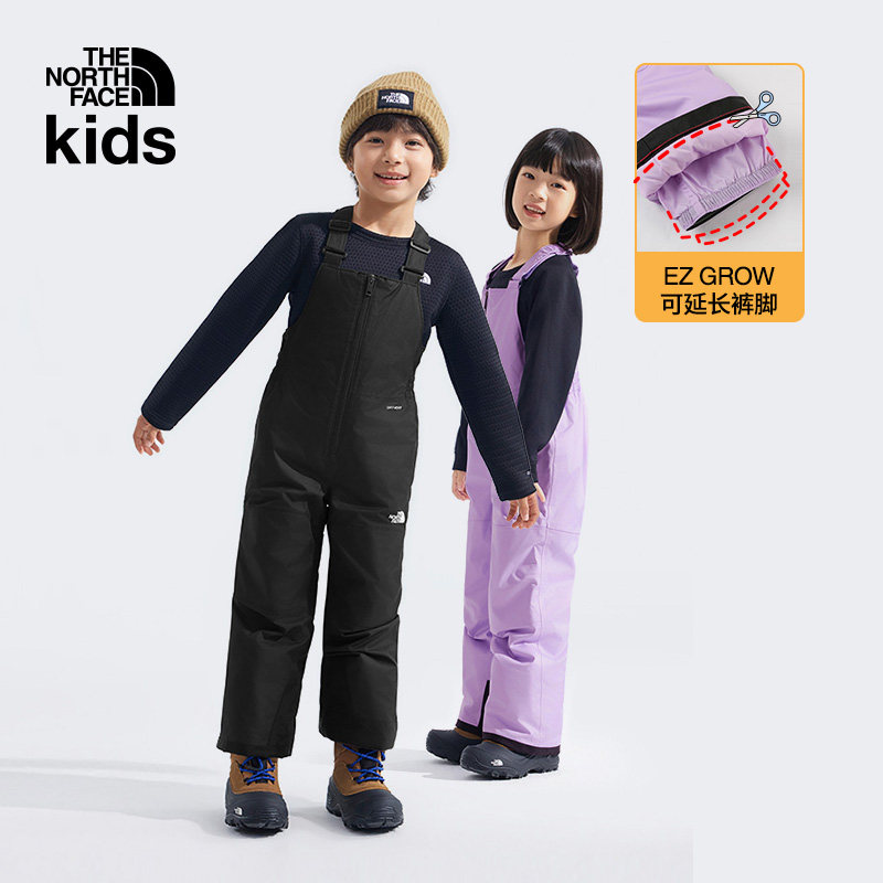 北面儿童防水滑雪服滑雪裤图片