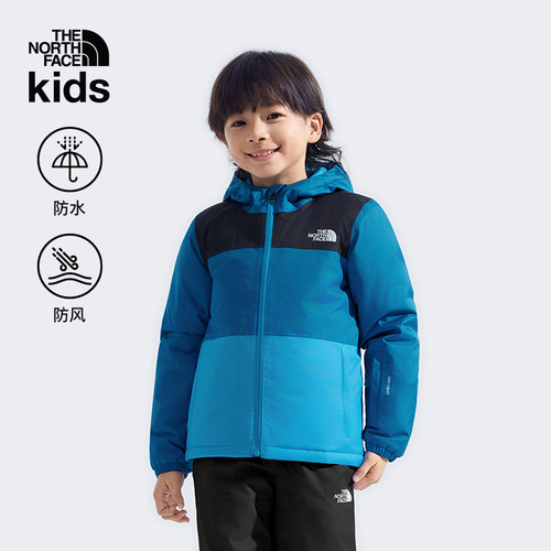 北面儿童防水滑雪服滑雪裤