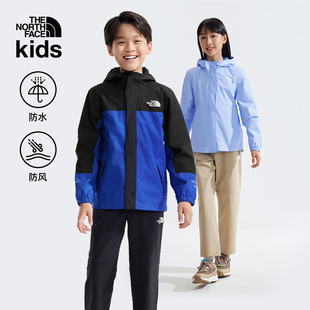 北面童装 Antora儿童冲锋衣男童女童外套防水防风硬壳TheNorthFace