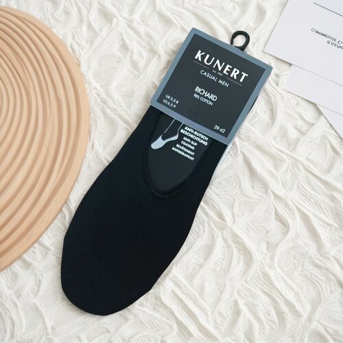 德国KUNERT男士棉船袜RICHARD98%COTTON四季通用硅胶防脱落872200
